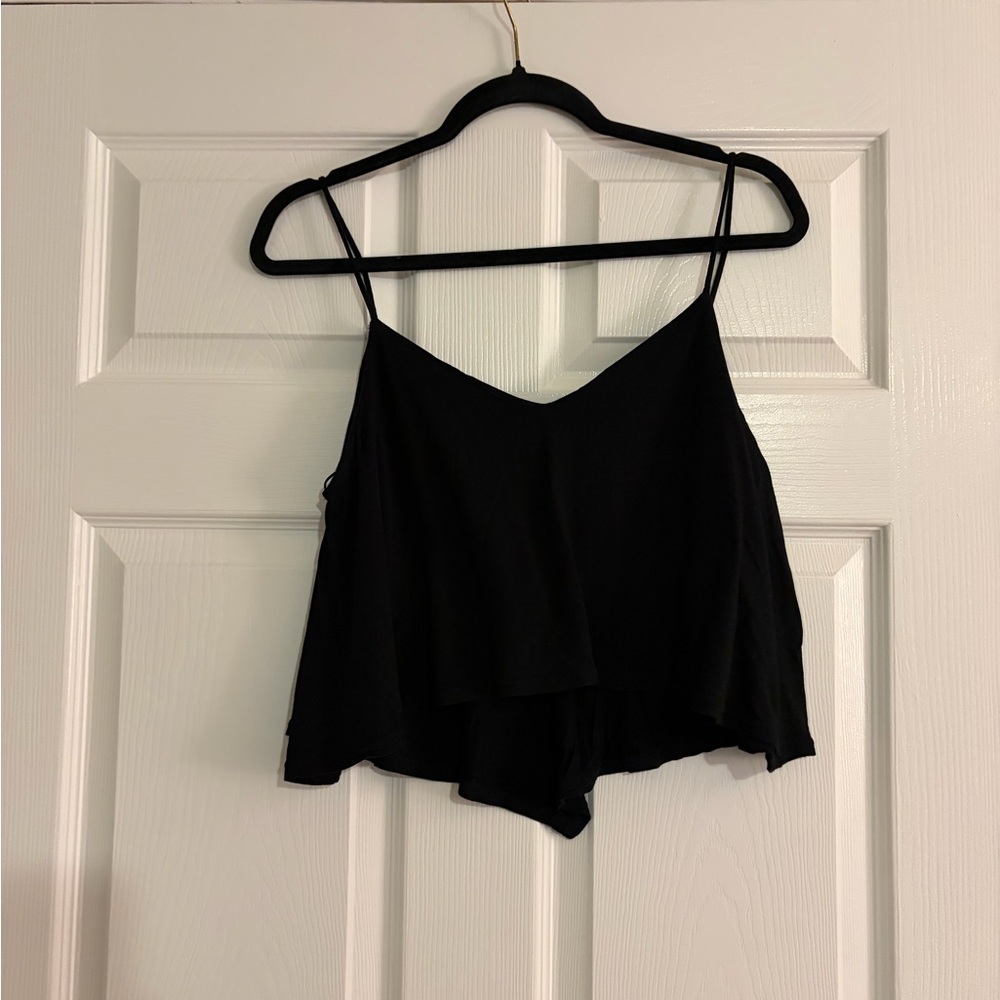 Elegant Black Women's Camisole Top